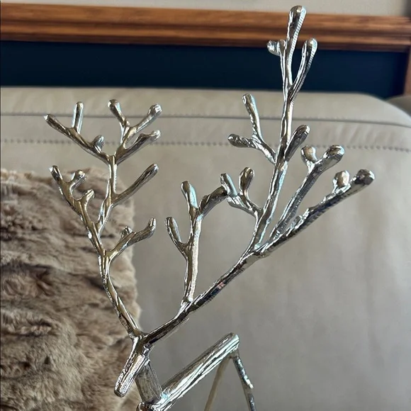 Pottery Barn Silver Stick Reindeer - Picture 6 of 8